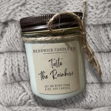 Load image into Gallery viewer, Soy Candle | Fruity Sugar Scented 8 Oz Glass Jar - Hand Poured Unique Gift