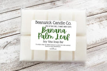 Load image into Gallery viewer, Soy Wax Melts – Banana Palm Scented Snap Bars | Eco Friendly Wax Melt Bars