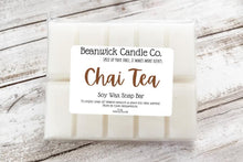 Load image into Gallery viewer, Chai Tea Wax Melts - Natural Soy Wax Melts Snap Bars With Cinnamon Spice Scent