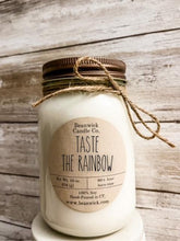Load image into Gallery viewer, Soy Candle Mason Jar | 16 oz Hand Poured Fruity Scented Candle - Long Burn