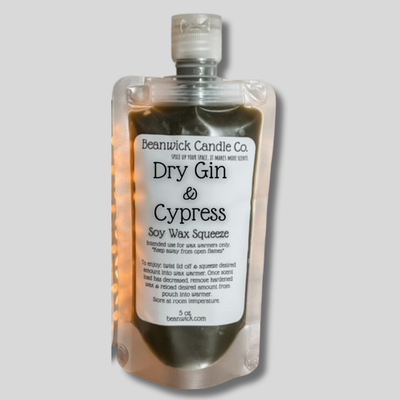 a bottle of dry gin and cypress