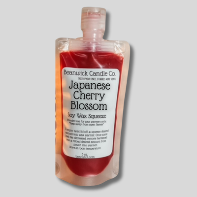 a bottle of japanese cherry blossom