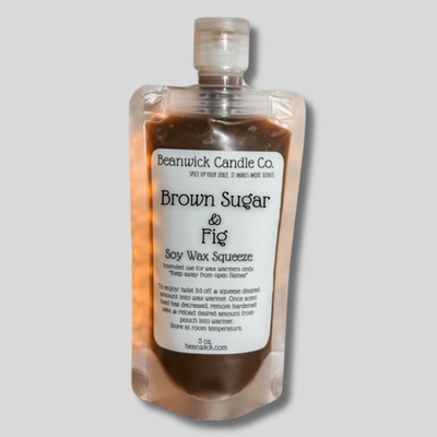 a bottle of brown sugar and fire