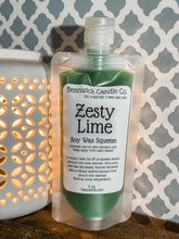 Load image into Gallery viewer, Soy Wax Melts - Zesty Lime Scented Wax Pouches | Reusable, Eco Friendly Aroma