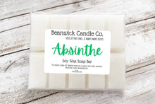 Load image into Gallery viewer, Soy Wax Melts - Absinthe Scent Snap Bars | Spicy Cinnamon &amp; Woodsy Fragrance