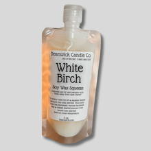 Load image into Gallery viewer, a bottle of white birch soap on a gray background