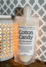 Load image into Gallery viewer, Cotton Candy / Soy Wax Squeeze Pouch / Infused with Mica / Viral / Trending / Wax Melts