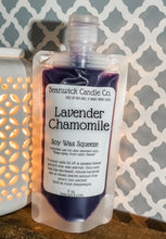 Load image into Gallery viewer, Lavender Chamomile / Soy Wax Squeeze Pouch / Infused with Mica / Viral / Trending / Wax Melts