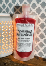 Load image into Gallery viewer, Sparkling Grapefruit / Soy Wax Squeeze Pouch / Infused with Mica / Viral / Trending / Wax Melts