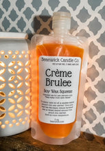 Load image into Gallery viewer, Crème Brulee / Soy Wax Squeeze Pouch / Infused with Mica / Viral / Trending / Wax Melts