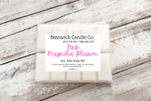 Load image into Gallery viewer, 1 pack (2 bars) - PINK MAGNOLIA BLOSSOM Soy Wax Snap-Bars/Wax Melts