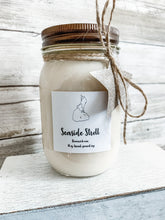 Load image into Gallery viewer, Block Island, CHOOSE A SCENT, Soy Candle, Scented Candle, Wax Melts, Farmhouse Decor, All Natural, Top Selling, Gifts, Mason Jar