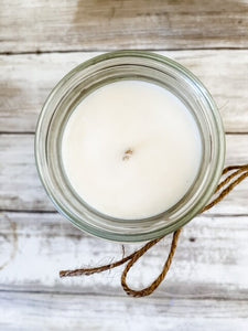 CYPRESS & BAYBERRY  Soy Candle in Mason Jar Unique Gift