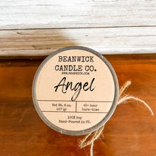 Load image into Gallery viewer, ANGEL Soy Candle in Mason Jar Unique Gift