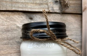 LILAC Soy Candle in Mason Jar Unique Gift